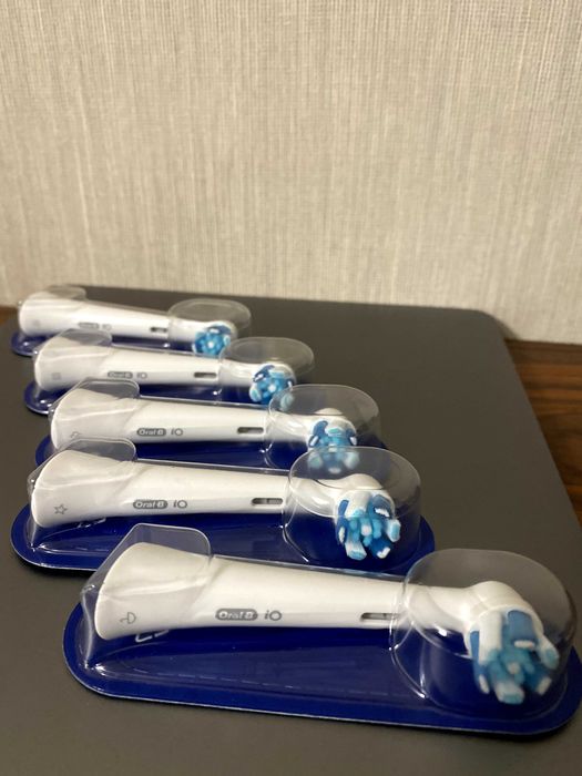 5 Recargas IO para escova Oral B, novas e seladas.