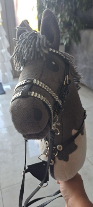 Hobby horse szaro- biały