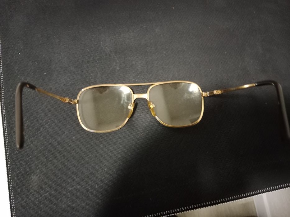 Продам позолочені окуляри