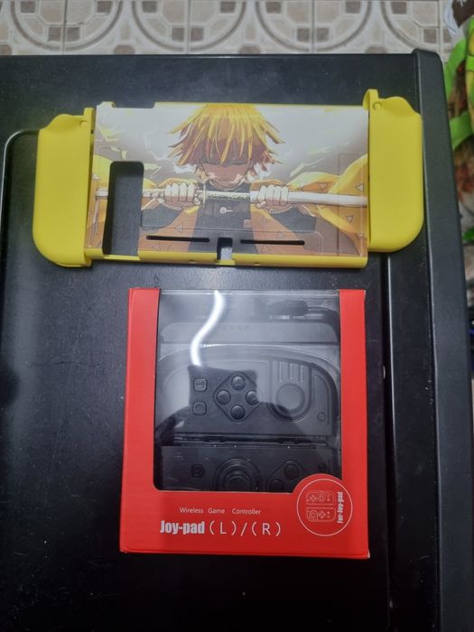 Capa e comandos para nintedo switch