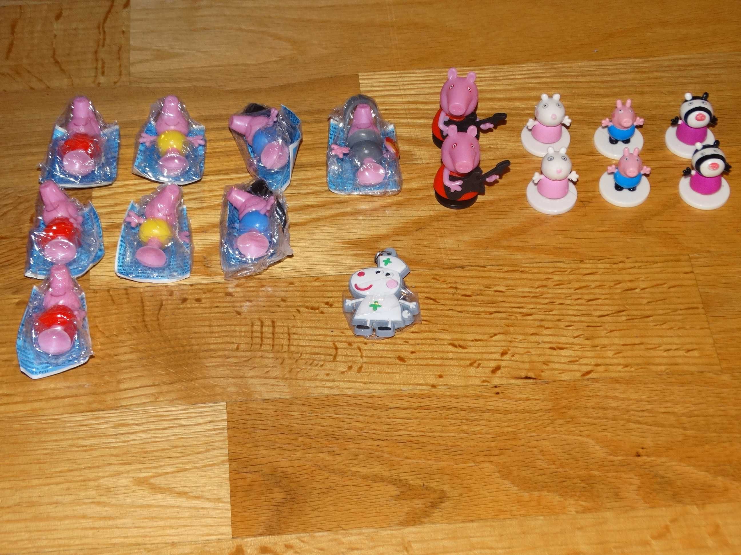 Świnka Peppa Figurka Brelok Jogurt Różne serie Miami Polaris Biedronka