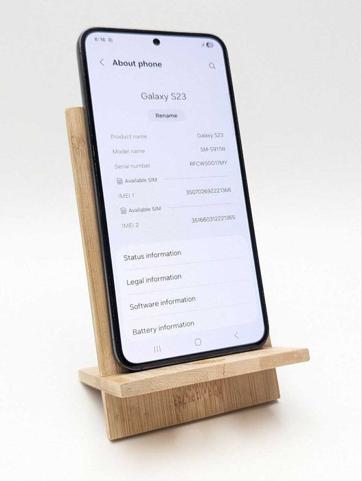 Samsung Galaxy S23 128GB Czarny