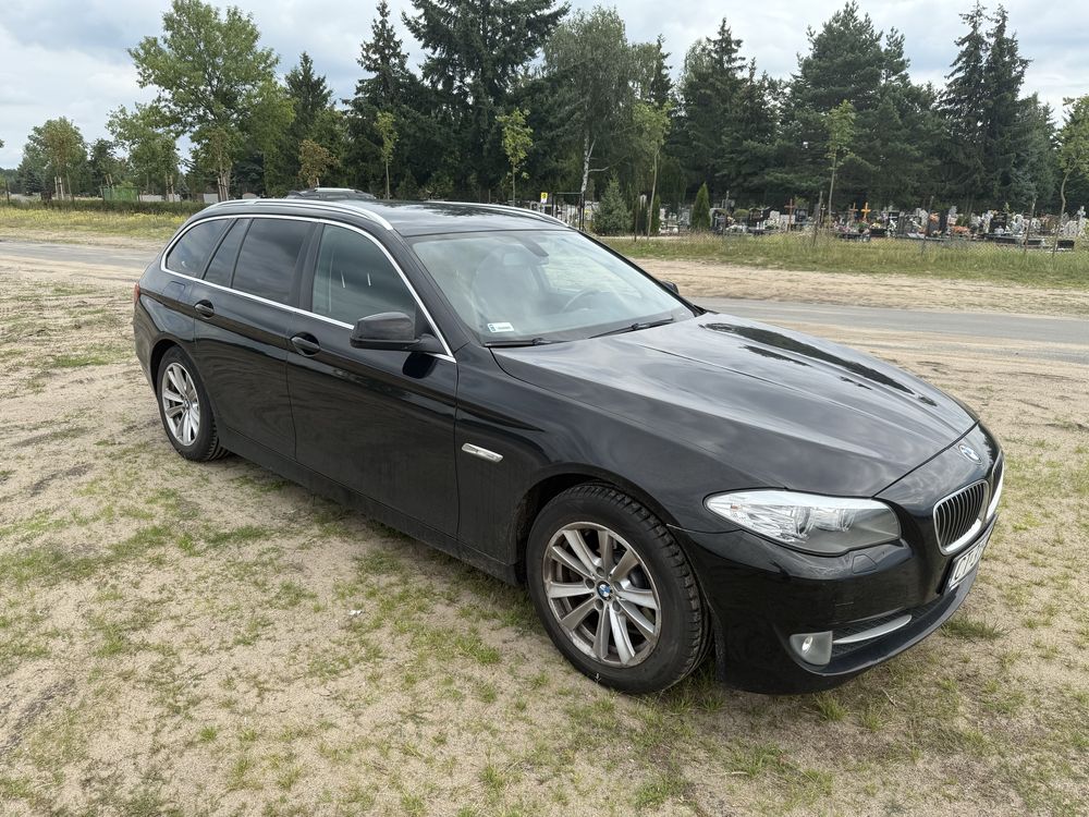 Bmw serii 5 f11, automat, kombii, czarna !!!