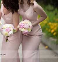 Suknia sukienka Vera Wang piękna na wesele ślub druhna cywilny S