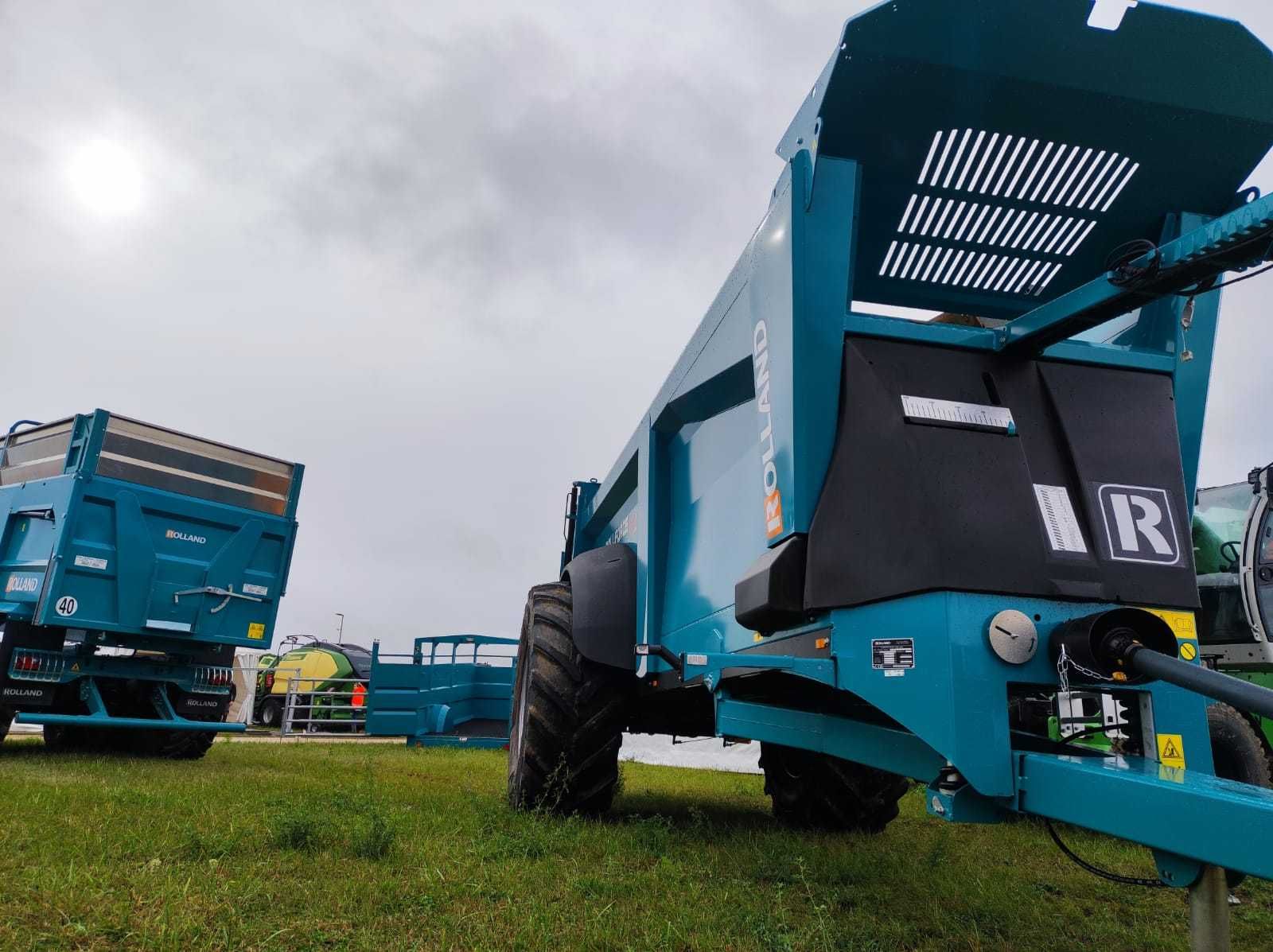 Rozrzutnik obornika ROLLAND FOLLFORCE 6620 wałki pionowe 18 ton