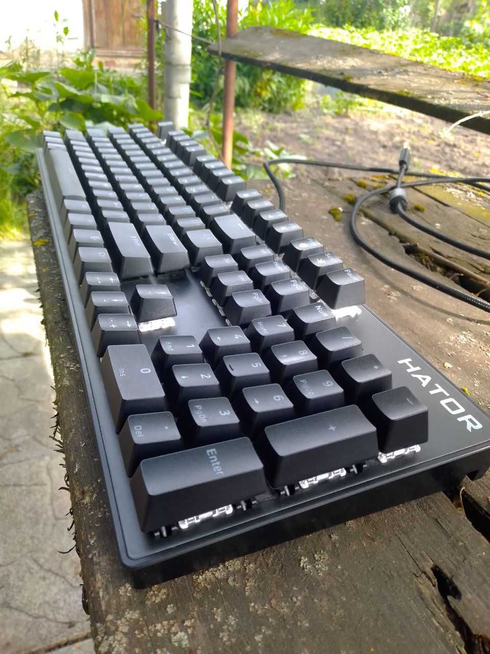 Iгрова клавiатура Hator Starfall Rainbow Origin Blue