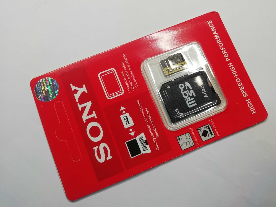 Всі об'єми Карти пам'яті Sony make belive 16.,32, 64, 128, 256, 512, 1