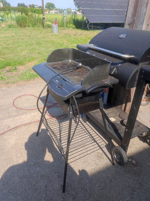 Grill elektryczny i węglowy sprawny