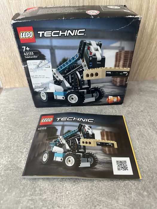 Lego Телескопічний навантажувач 42133 оригінал 2в1