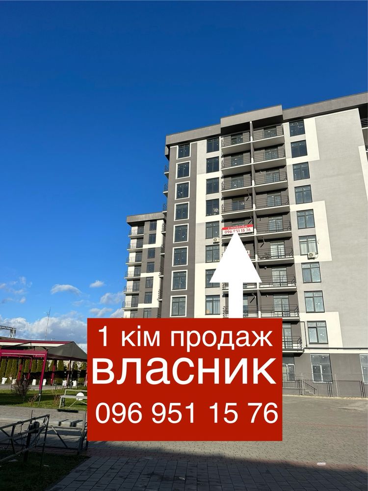 1 кім. квартира з ремонтом 50 м кв я ВЛАСНИК