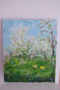 Obraz Olejny "Wiosenna pasika" 50x60