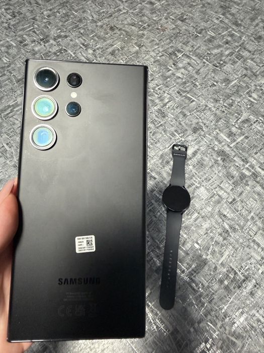 Samsung S23 ultra 8/256 + watch 6 часы