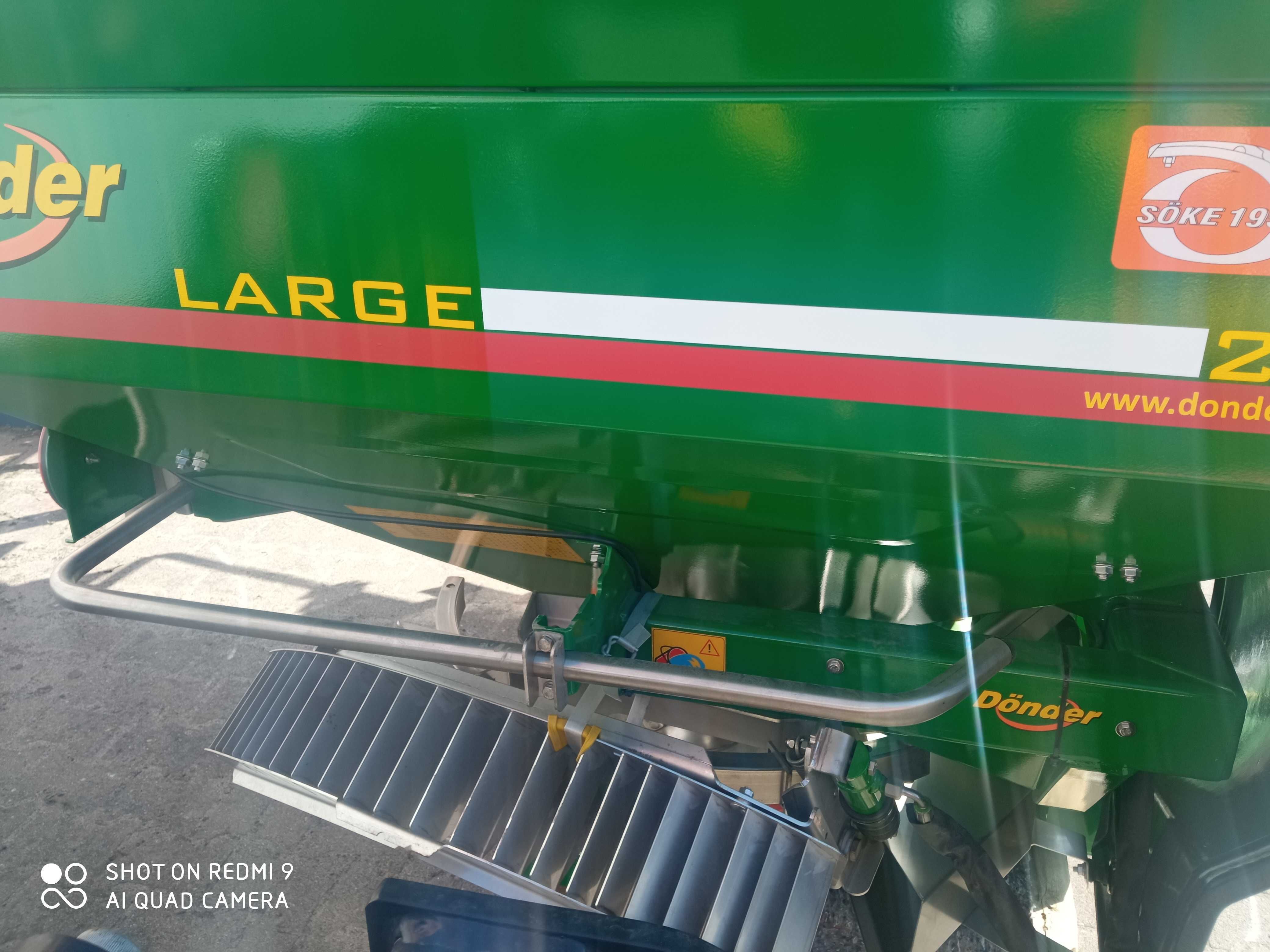 Rozsiewacz Nawozu 2500L Nowy Limiter. Donder