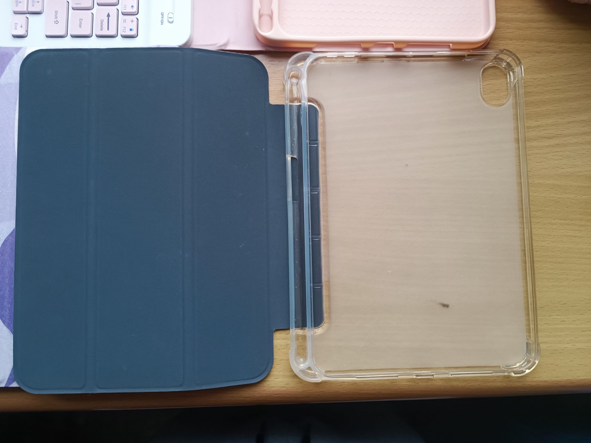 iPad mini 6 klawiatura różowa bluetooth + etui gratis