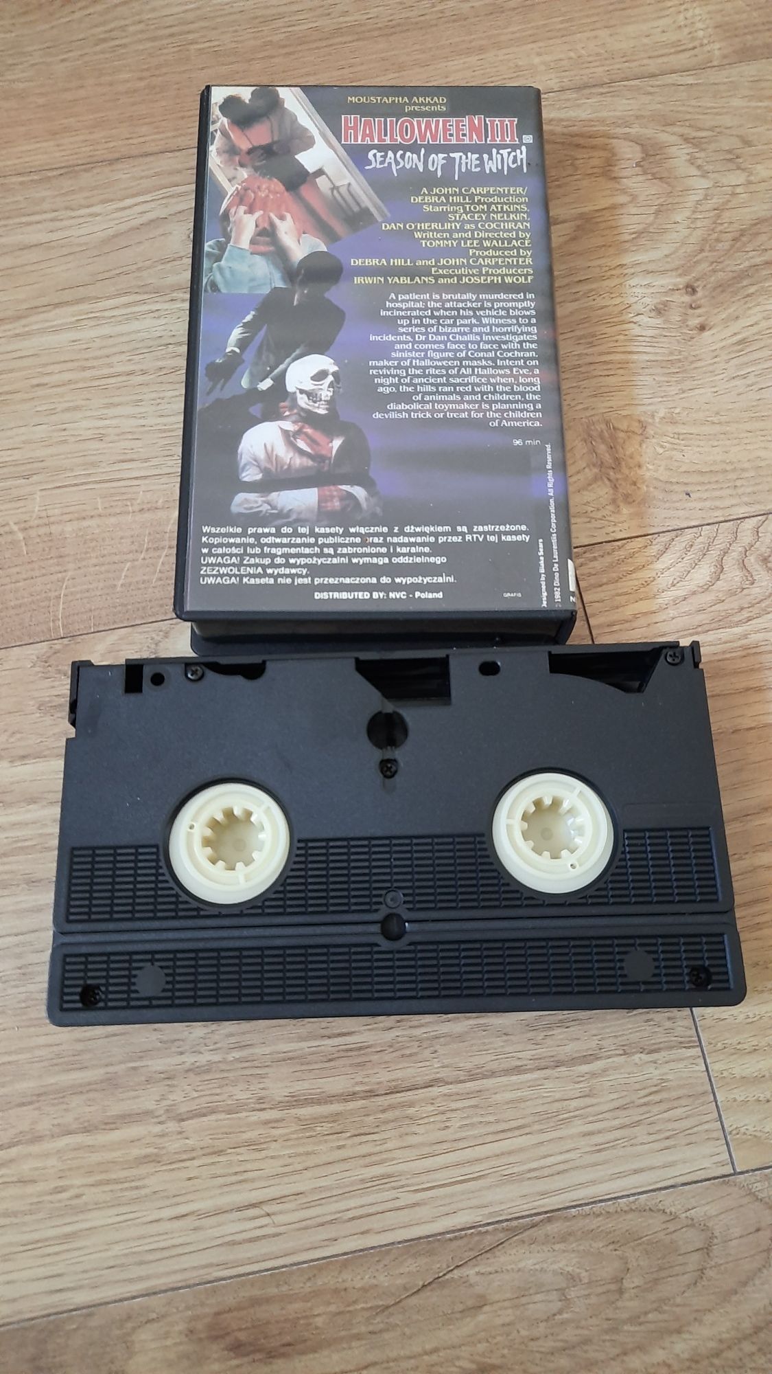 HAllOWEEN 3.Kaseta VHS Oryginał.