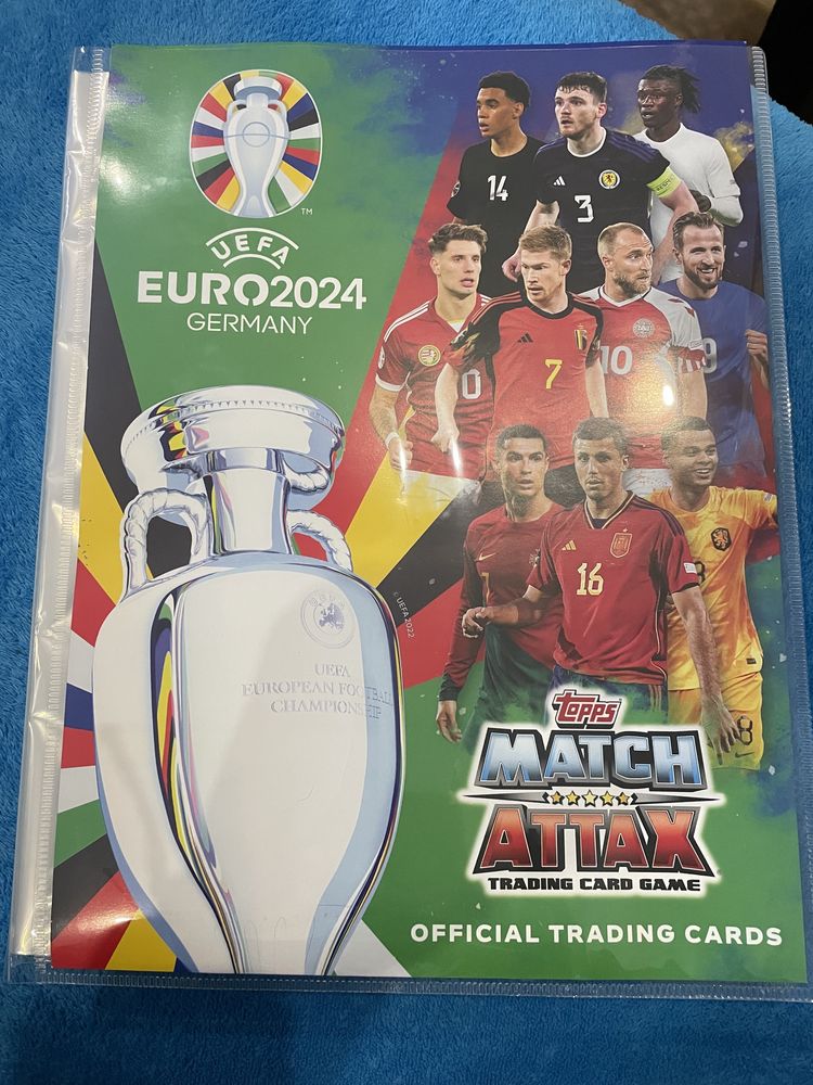 Troca ou venda de cromos match attax euro 2024