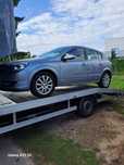 Opel Astra uszkodzony