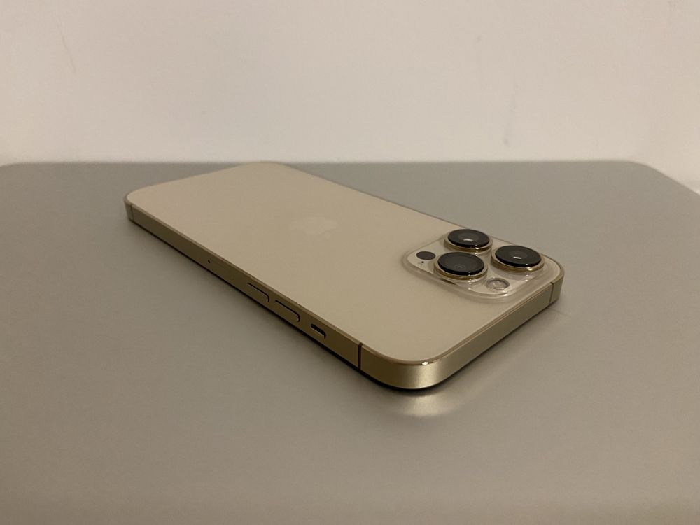 iPhone 13 PRO MAX jak nowy 1TB 1000GB złoty gold