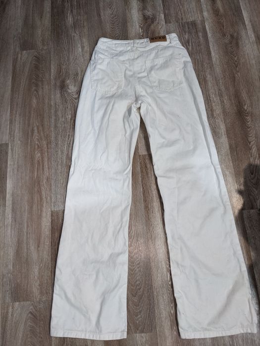 білі фларед джинси,беггі джинси, flared jeans, baggy jeans, drip,sk8