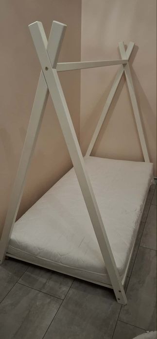 Łóżko + materac 160x80