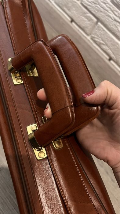 Портфель дипломат чоловічий , вінтажний портфель дипломат