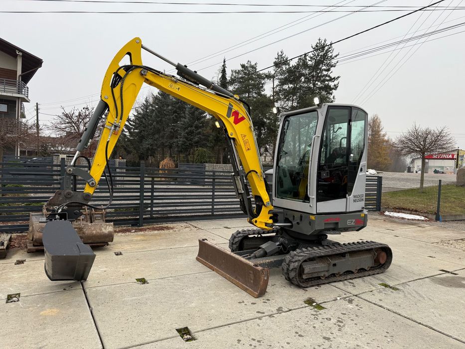 Wacker Neuson EZ36  5 łyżek 2019 r hydrauliczna minikoparka koparka JCB KUBOTA CAT YANMAR