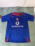 T-Shirt Ronaldo 7 Manchester United fora azul S Nike 2005/2006
