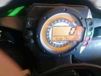 Kawasaki ninja 636 verde
