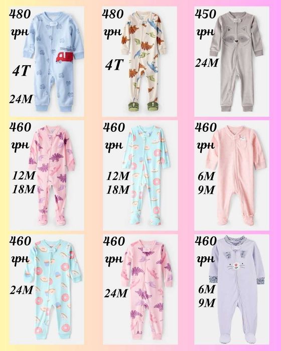 Человечек Картерс, флісовий чоловічок Carters, сліп, піжама 3М - 5Т