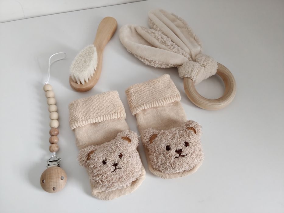 Zestaw niemowlęcy Beżowy Miś
