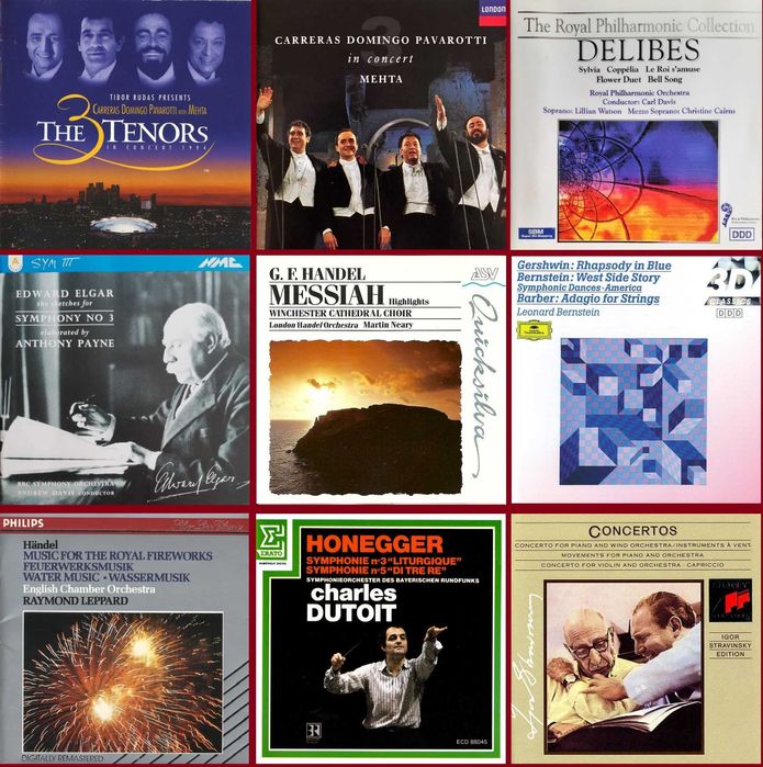 54 CDs - Musica Clássica - Edições Raras - Muito Bom Estado