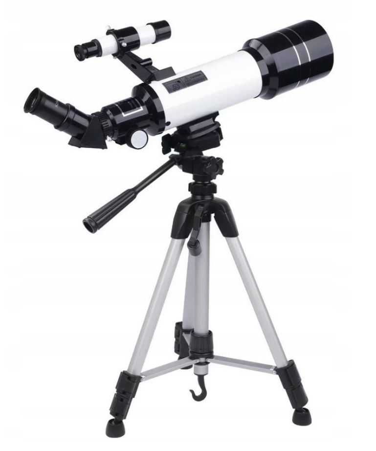 Teleskop Astronomiczny  LUNETA 70mm Uchwyt n Smartfon Statyw 2x okular