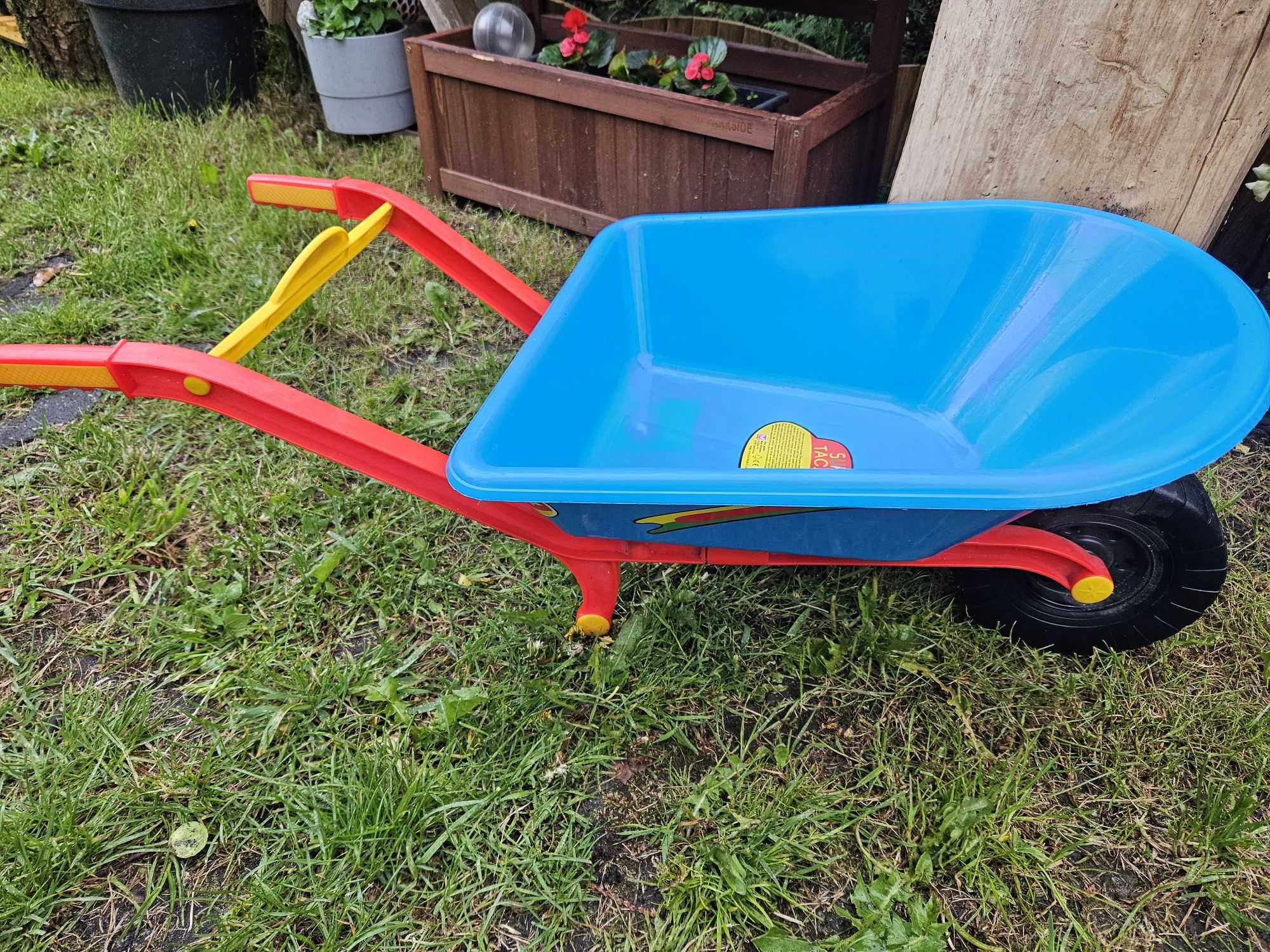 Super Taczka plastikowa dla dzieci