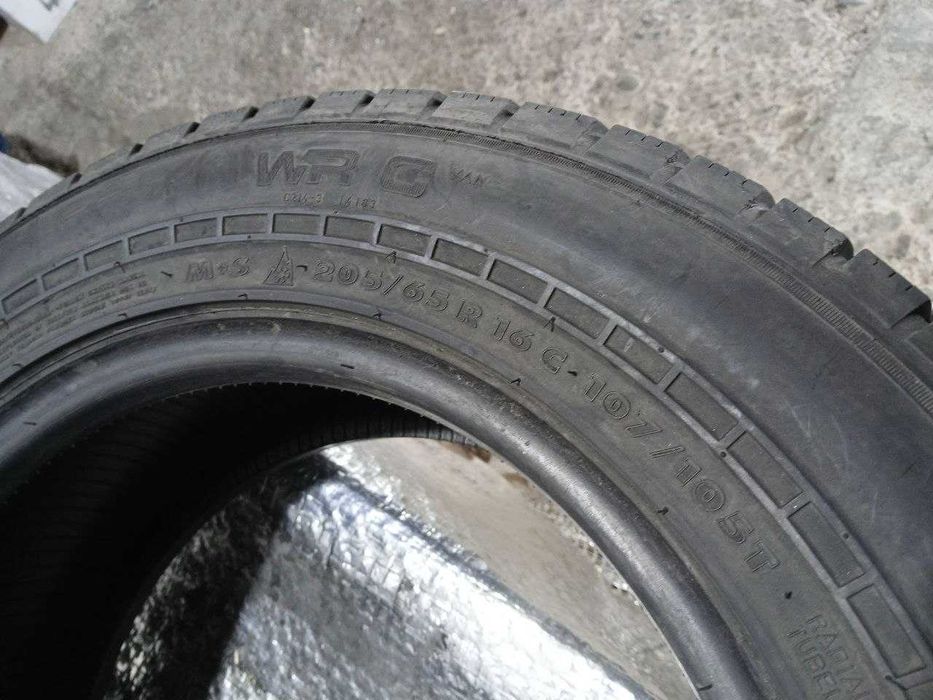 Шини Nokian 205/65R16C 2шт. Зима 2023р. (0619)