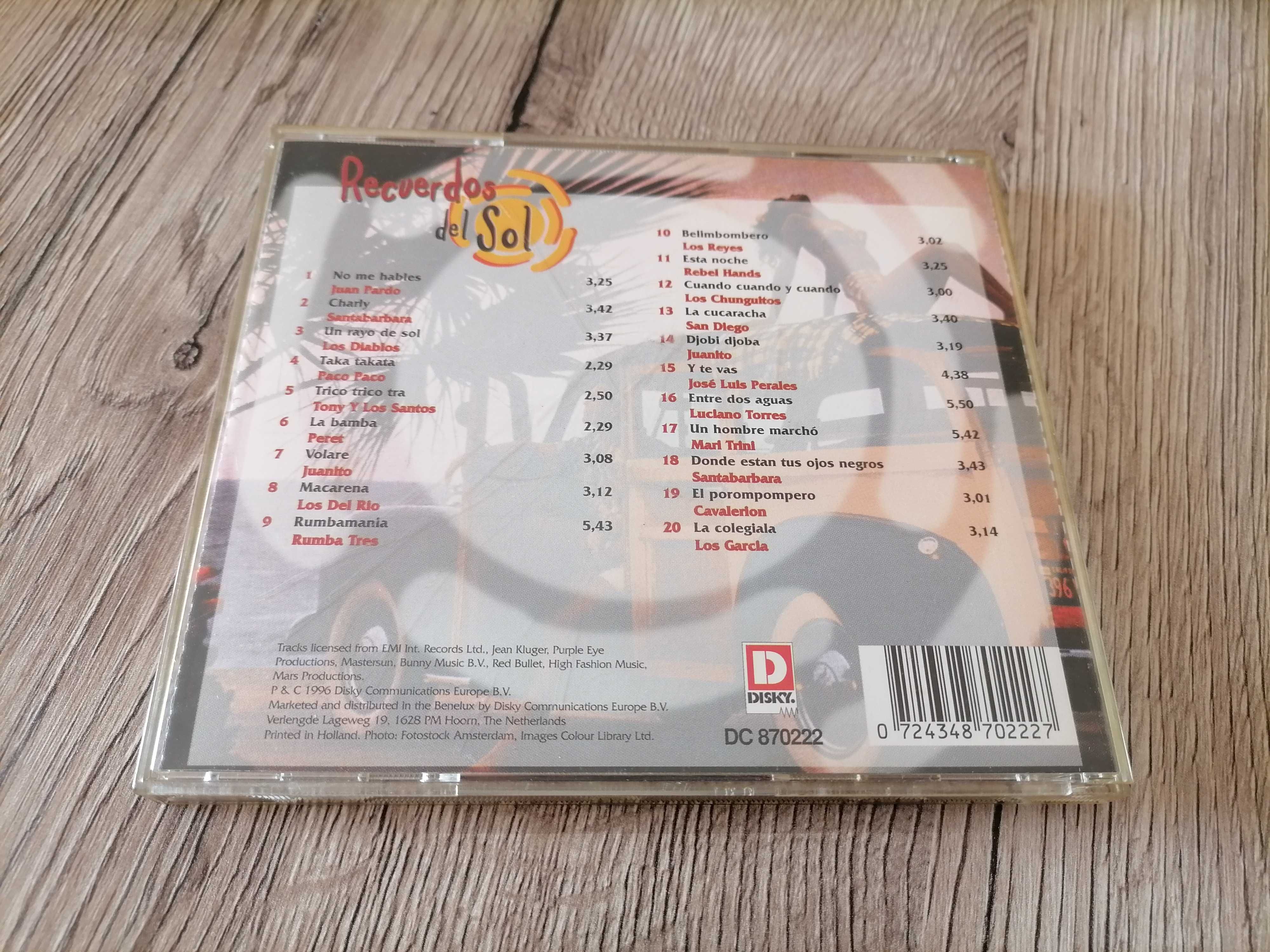 Various – Recuerdos Del Sol CD