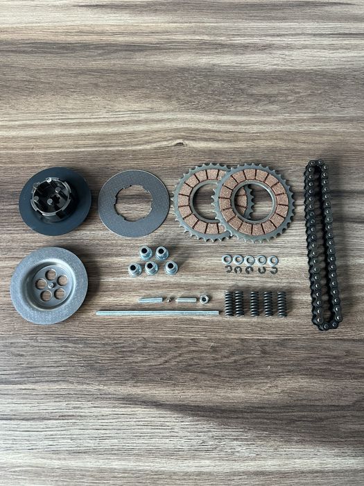 NOWE CZESKIE kompletne sprzęgło kosz tarcze sprzęgła JAWA 50 OGAR 200