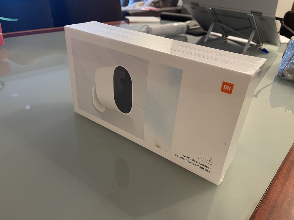 Câmera Segurança Wireless Xiaomi Outdoor 1080p Set