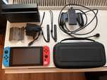Nintendo Switch zestaw + 128gb karta sd