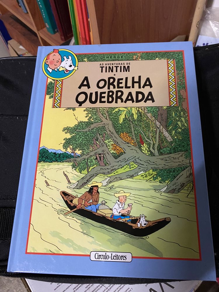 Tintim - A orelha quebrada e O caranguejo das tenazes de ouro