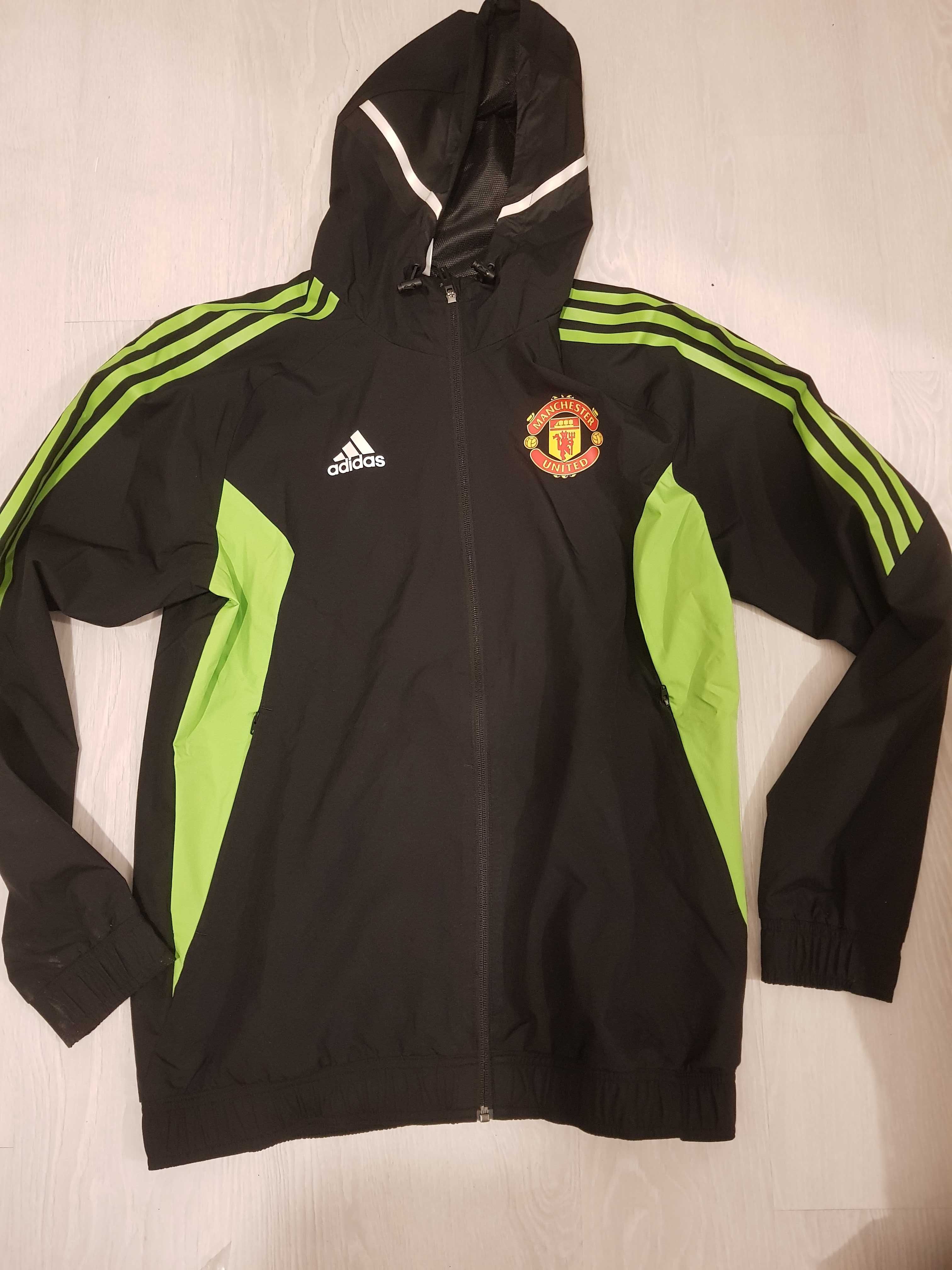 Nowa kurtka wiatrowka Adidas Manchester United M 22/23