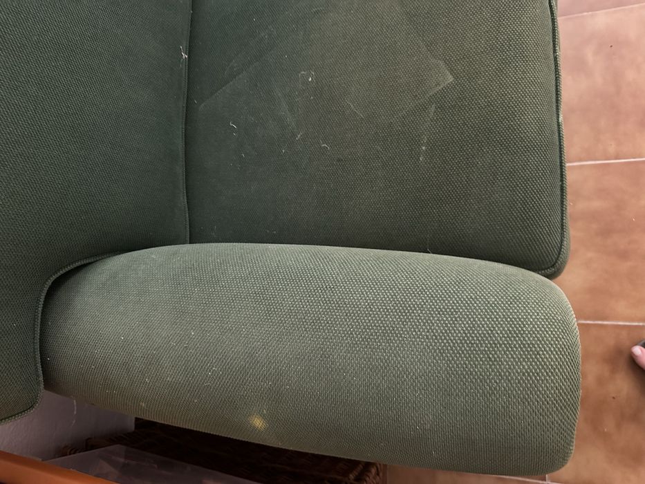 Sofá cama  verde