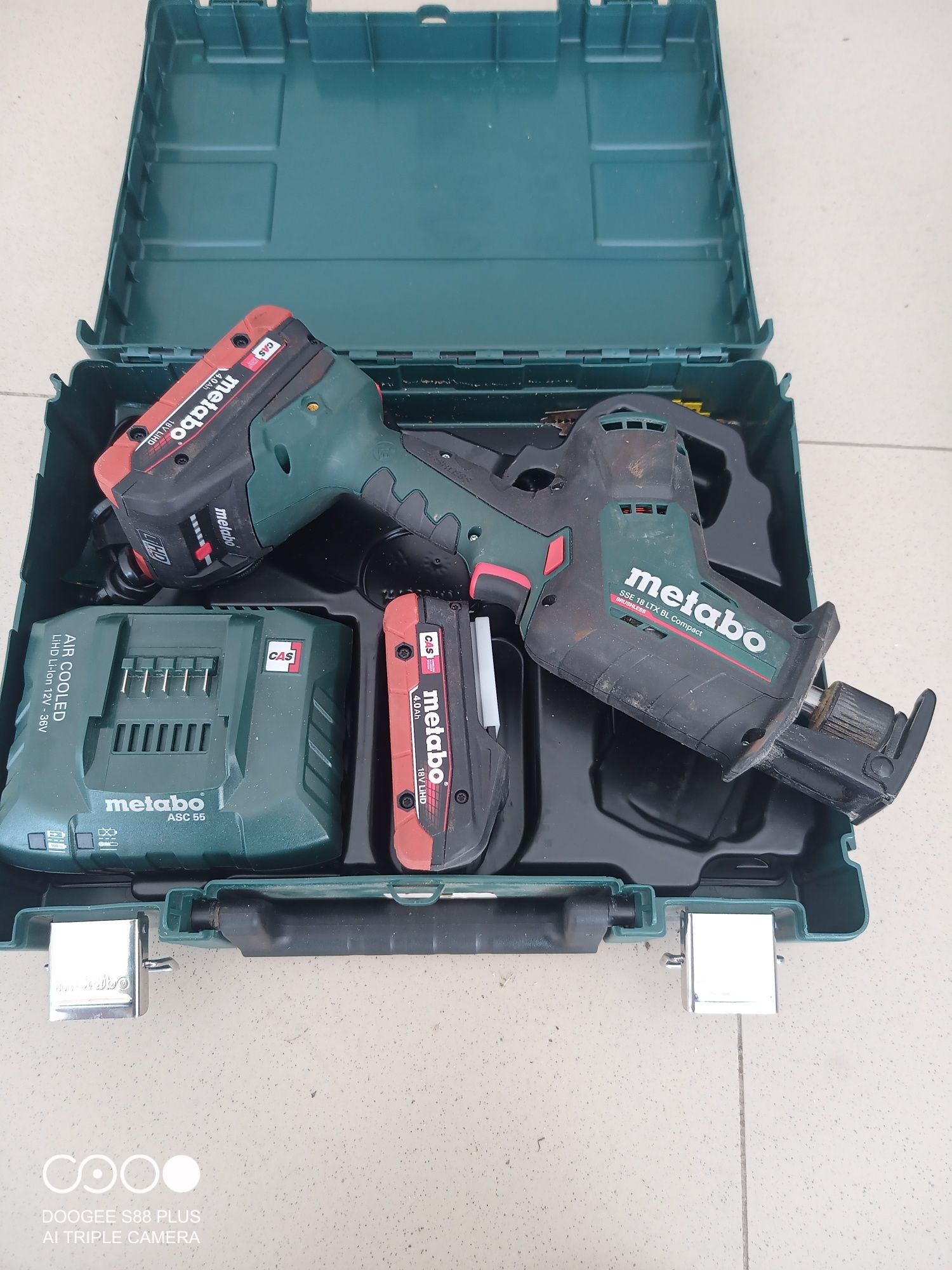 Metabo SSE 18 LTX Compact 2 * 4.0 Ач.