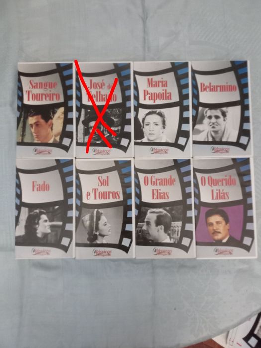 Clássicos do cinema português em VHS