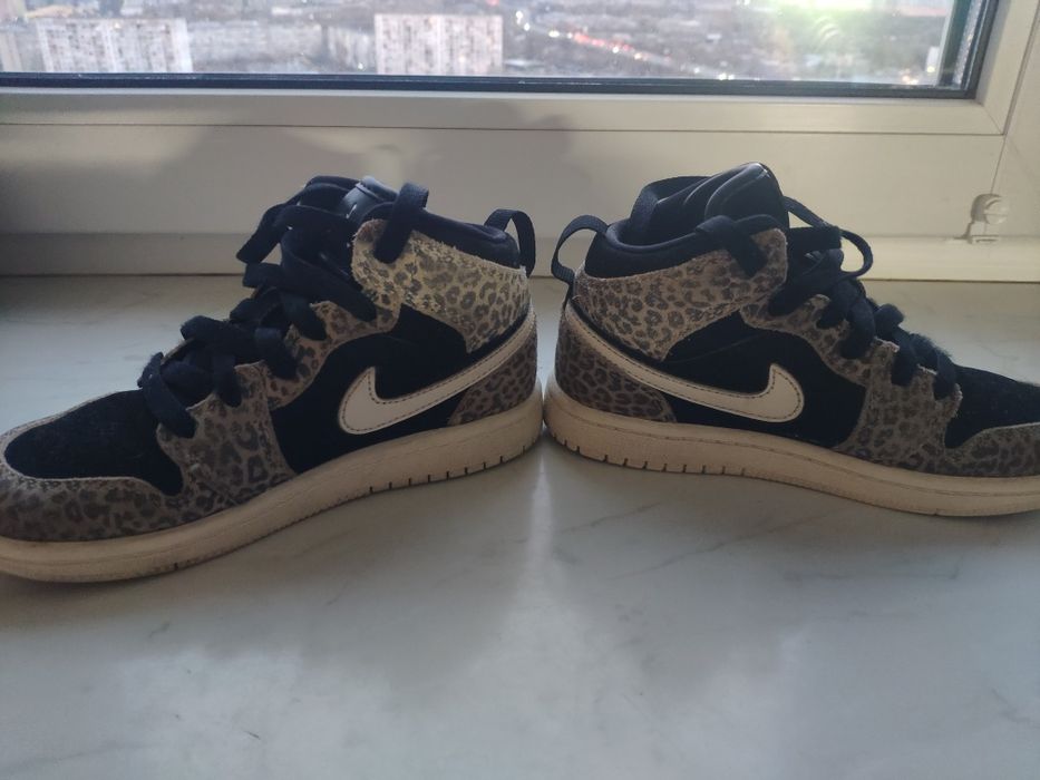 Хайтопи Nike кросівки без утеплення 18 см