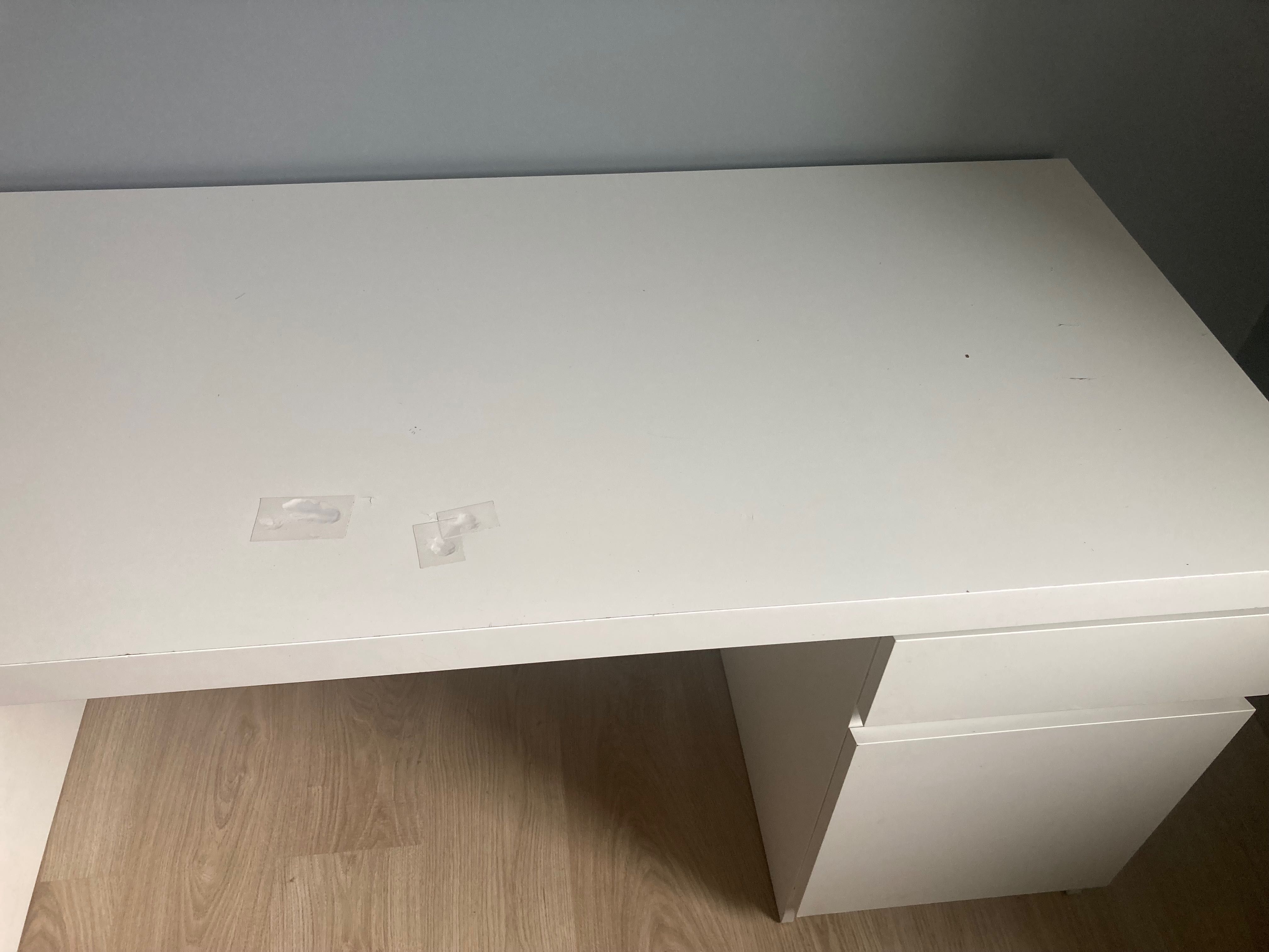 Biurko Ikea MAlm 140x65