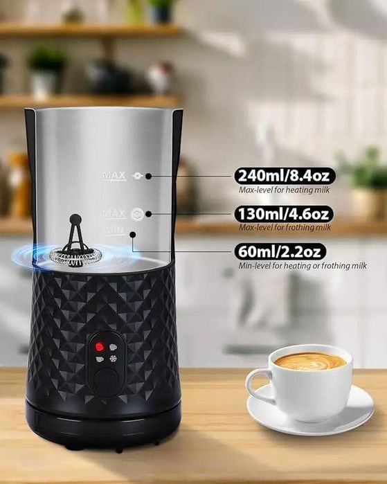 Спінювач молока Milk Frother BL-NPB07 та пароварка 4 в 1