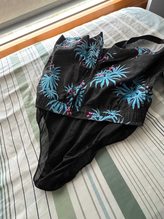 Calções de Banho Billabong Pretos c/ Flores