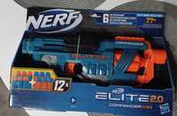 Nowa wyrzutnia pistolet karabin Nerf Elite 2.0 Commander RD-6