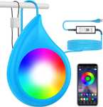 lylmle wodoodporne oświetlenie basenowe led rgb 10w  x