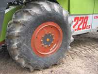 Koła 650/75 R32 Claas Commandor 228